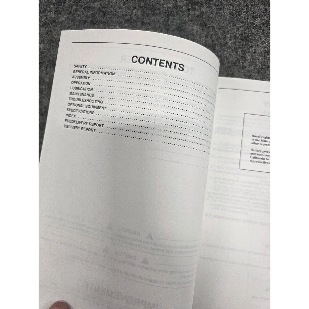 New Holland 3PN Operator's Manual Heavy Equipment Manual 86634023